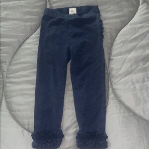 Ruffle Butts denim look leggings 2T/3T